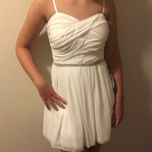 White Homecoming Dress